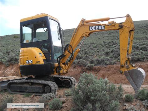 john deere 27c mini excavator for sale|john deere 27c zts specs.